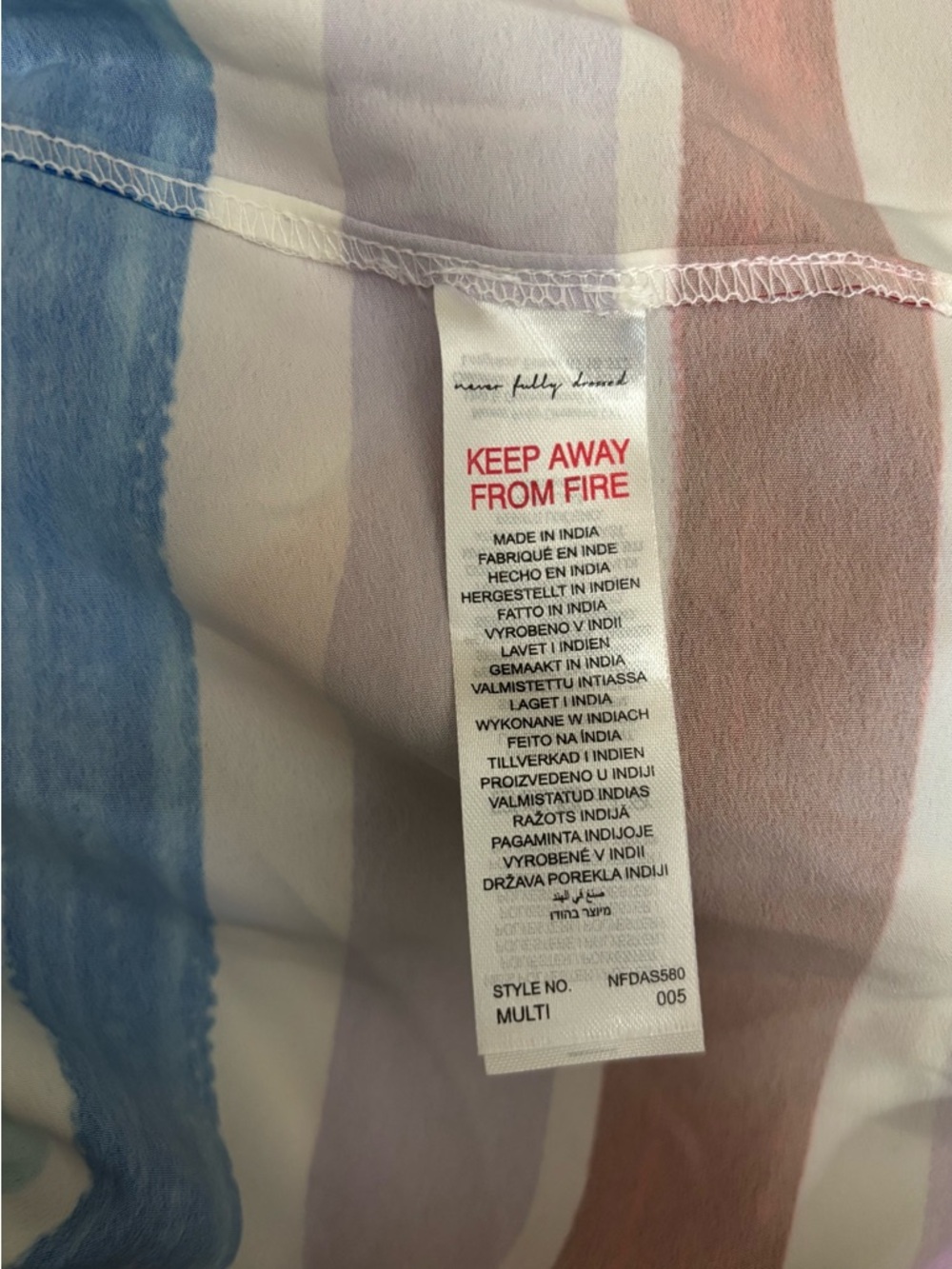 NWT Never Fully Dressed Suki Stripe Frida Dress  Size 6 - Picture 13 of 15